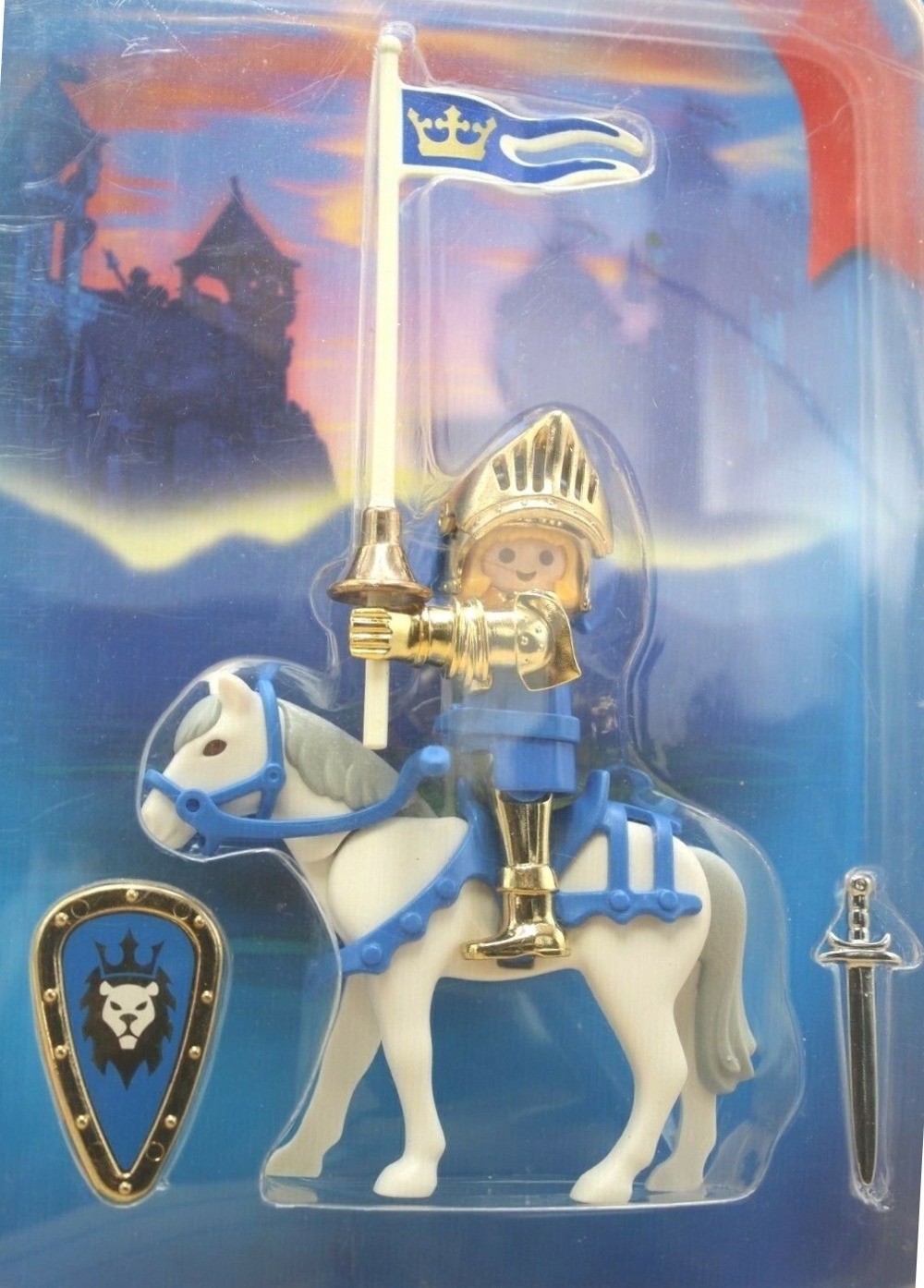 Playmobil 4430 Goldener Ritter + Pferd, 30 Jahre Jubiläumsausgabe