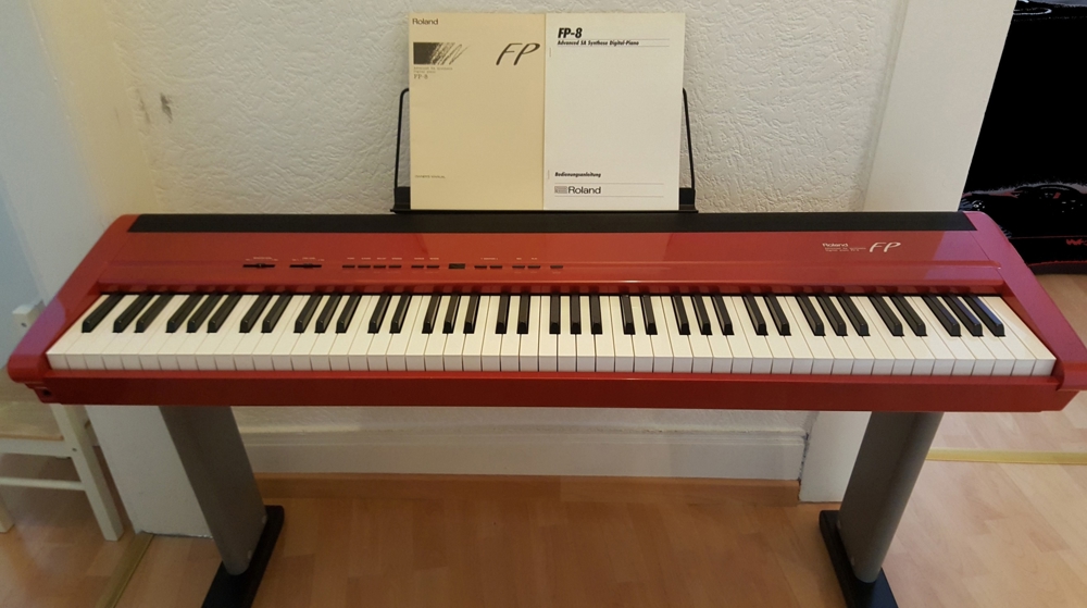 Roland E-Piano FP-8 Metallic Rot