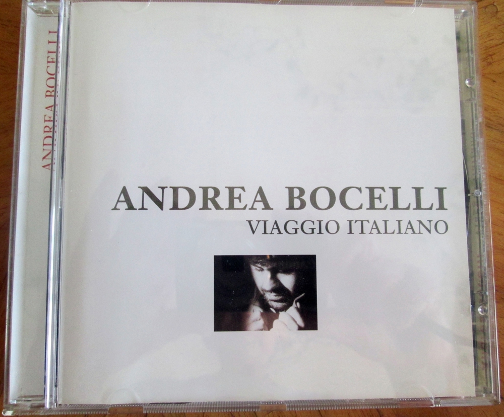CD Andrea Bocelli and Moscow Radio Symphony Orchestra Viaggio Italiano