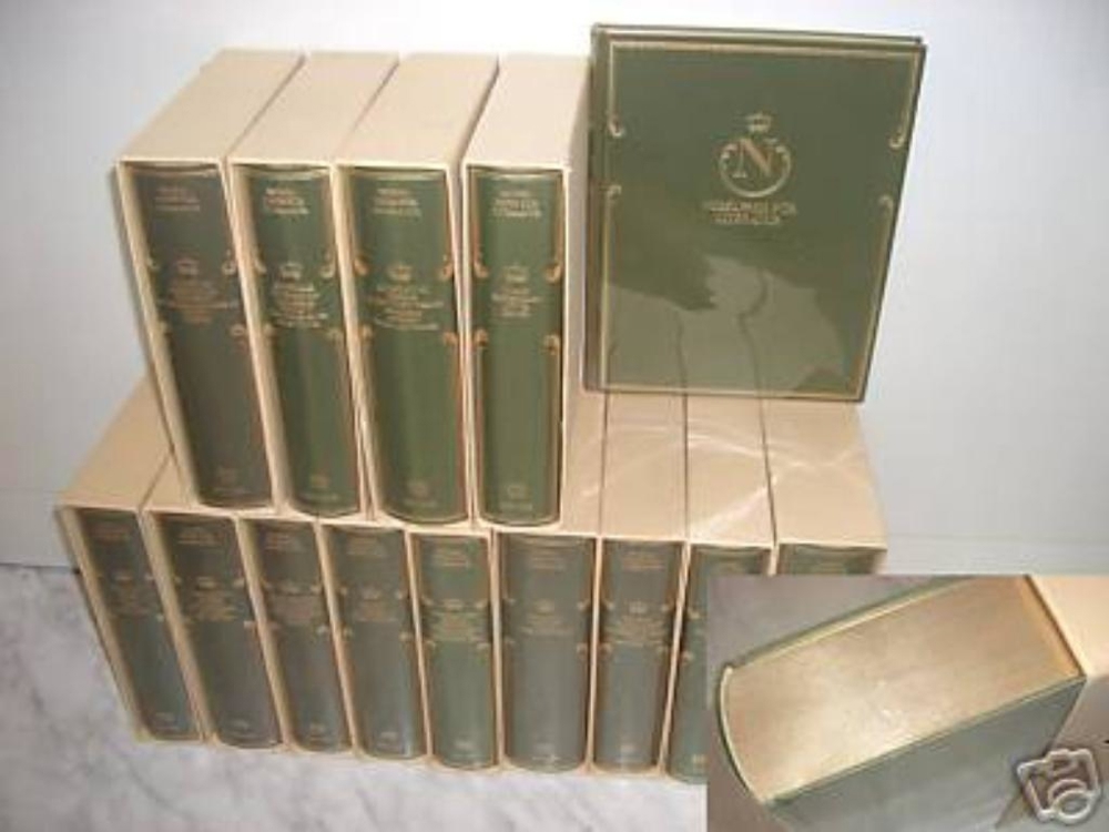 29 Bände Nobelpreis für Literatur 1901 - 1982 CORON Exklusiv 29 Bände