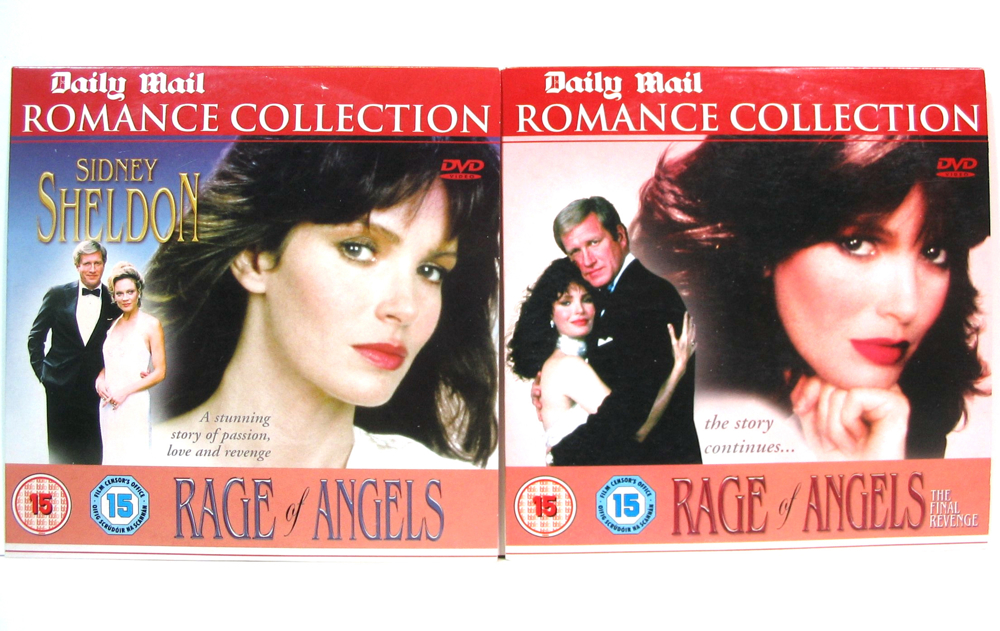 2 Promo DVDs - Rage of Angels Teil 1 + 2 The Final Revenge - Jaclyn Smith, Ken Howard - nur Englisch
