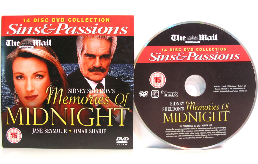 Memories Of Midnight - Promo DVD - Jane Seymour, Omar Sharif - nur Englisch