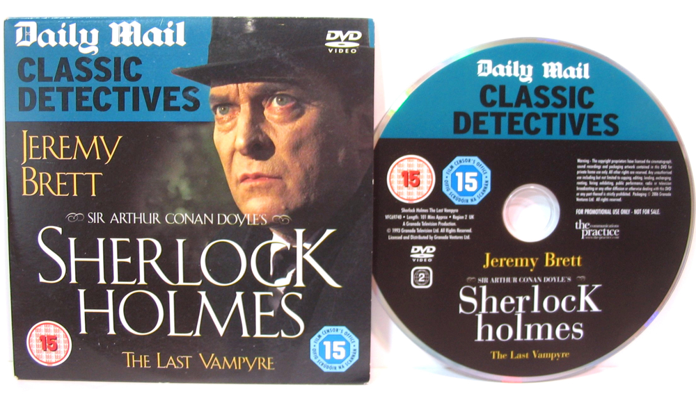 Sherlock Holmes - The Last Vampyre - Promo DVD - Jeremy Brett - nur Englisch