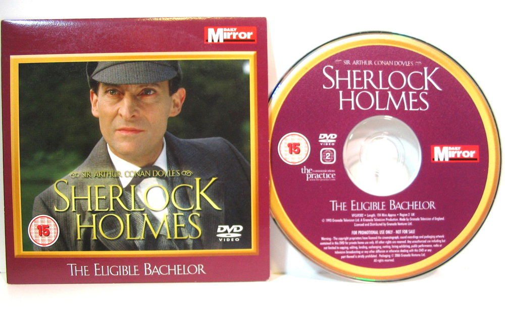 Sherlock Holmes - The Eligible Bachelor - Promo DVD - Jeremy Brett - nur Englisch