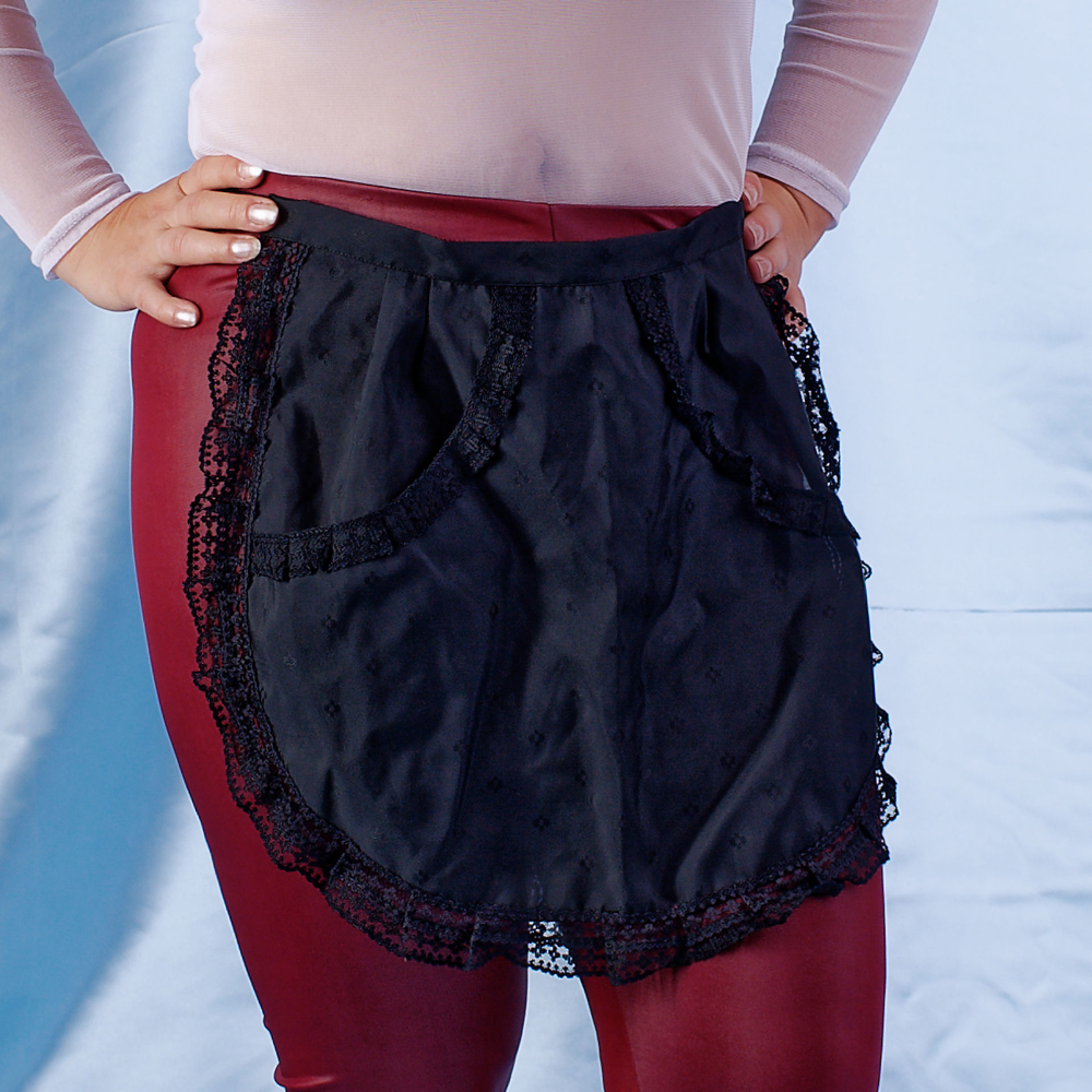 Servierschürze, schwarz Servierschürze, schwarz