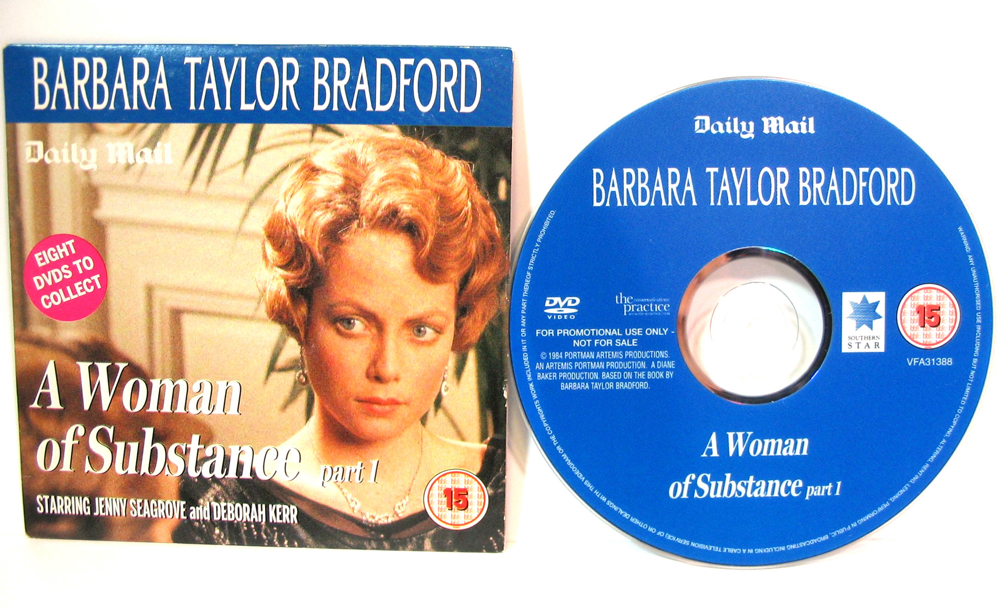A Woman of Substance Part 1 - Barbara Taylor Bradford - Promo DVD - nur Englisch