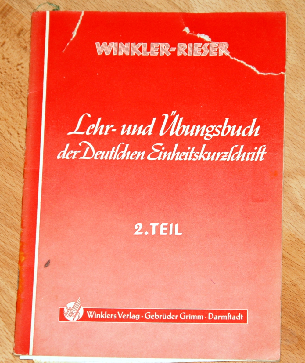 Lehr- und Übungsbuch der Deutschen Einheitsschrift von 1963
