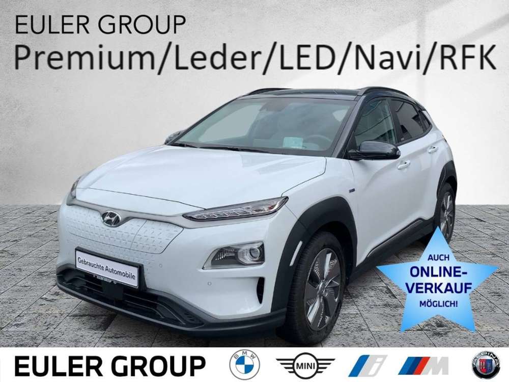 Hyundai KONA EV150 Premium Leder/LED/Navi/RFK/Totwinkel