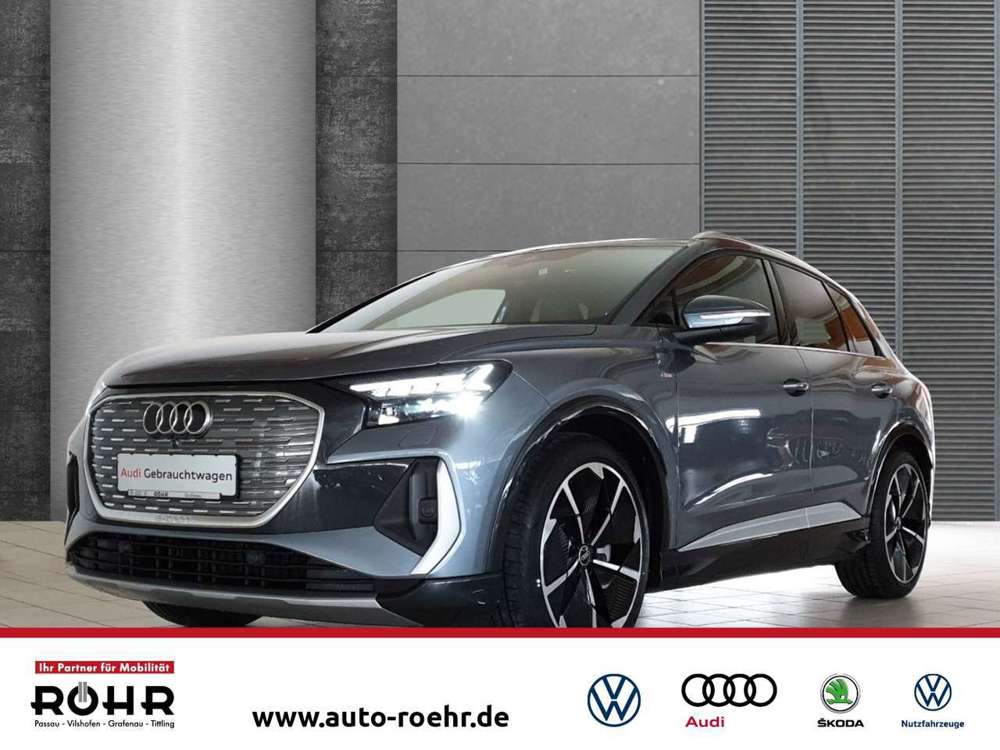 Audi Q4 e-tron S line (Garantie 05/2026.GRA.Navi.LED.Pano.Einpark