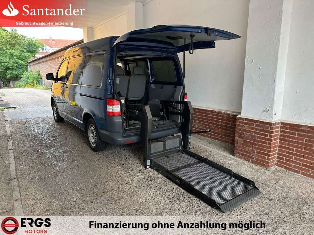 Volkswagen T5 Kombi Mittelhochdach "Rollstuhllift,Standh"