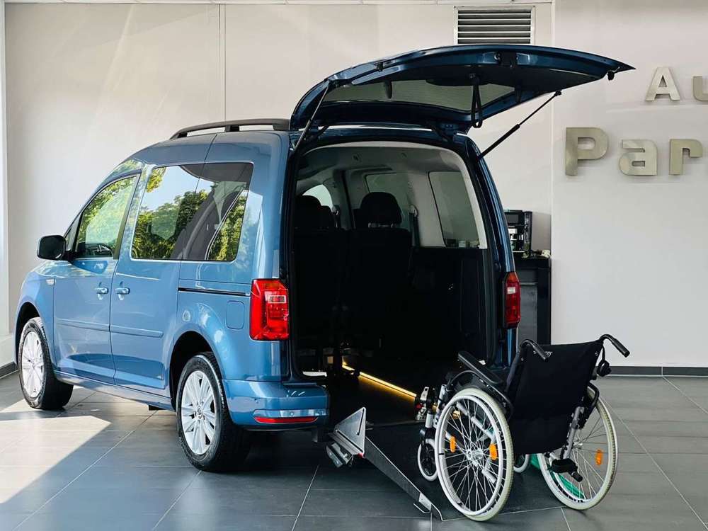 Volkswagen Caddy 2.0 TDI DSG Behindertengerecht-Rampe