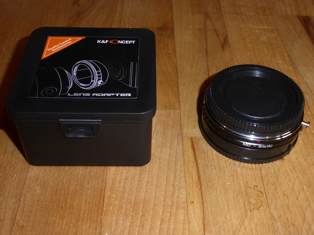 K&F Lens Adapter MD - S/a(A) Sony A-Bajonett auf Minolta MD