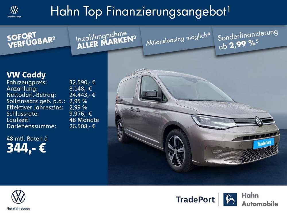 Volkswagen Caddy Style 2,0TDI 90kW NAVI LED PDC