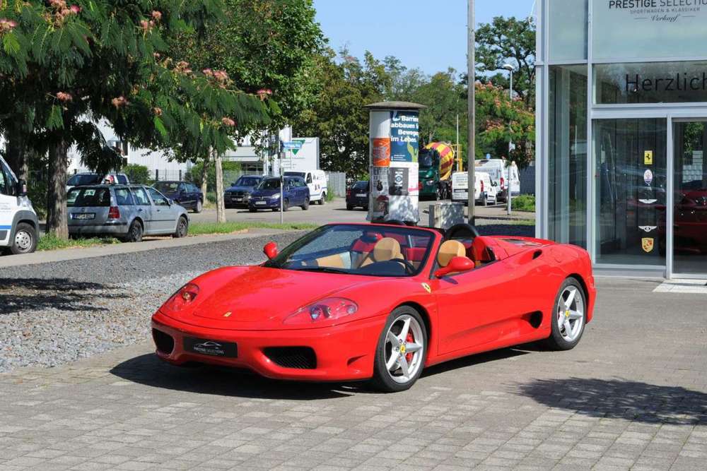 Ferrari 360 Spider F1/1A Auto/Scudetti/E.Sitze/Garantie