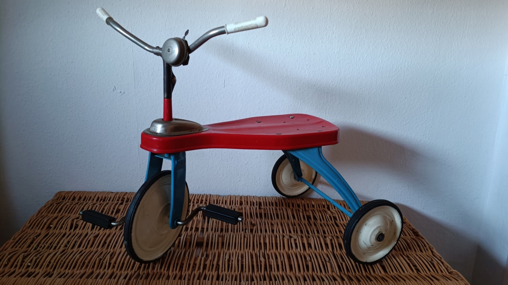 Ferbedo Kinder Dreirad 50er Jahre Blechspielzeug