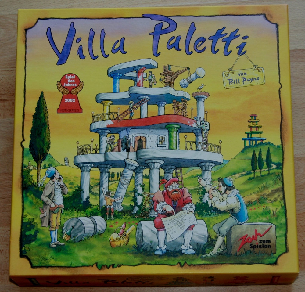 NEU - Spiel "Villa Paletti" von ZOCH - ab 8 Jahren - NEU