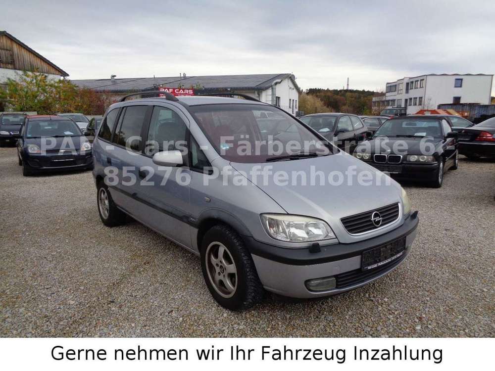 Opel Zafira A Elegance 2,2, Klima, Alu, Tüv 10/2025