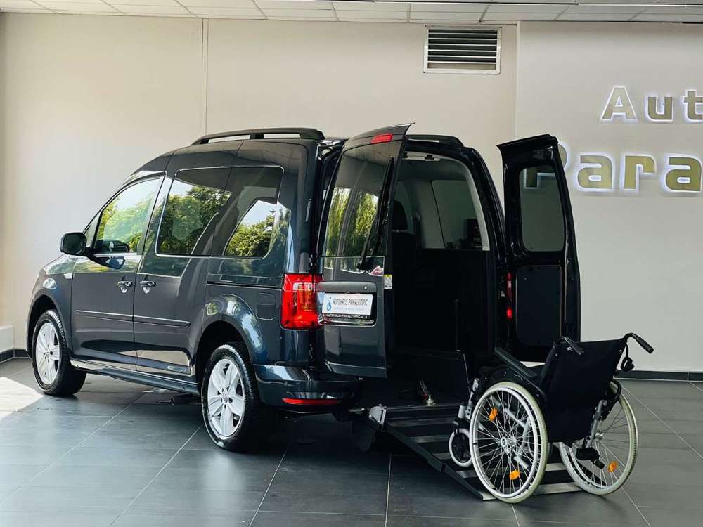 Volkswagen Caddy Highline 2.0 TDI Rollstuhlgerecht-Rampe