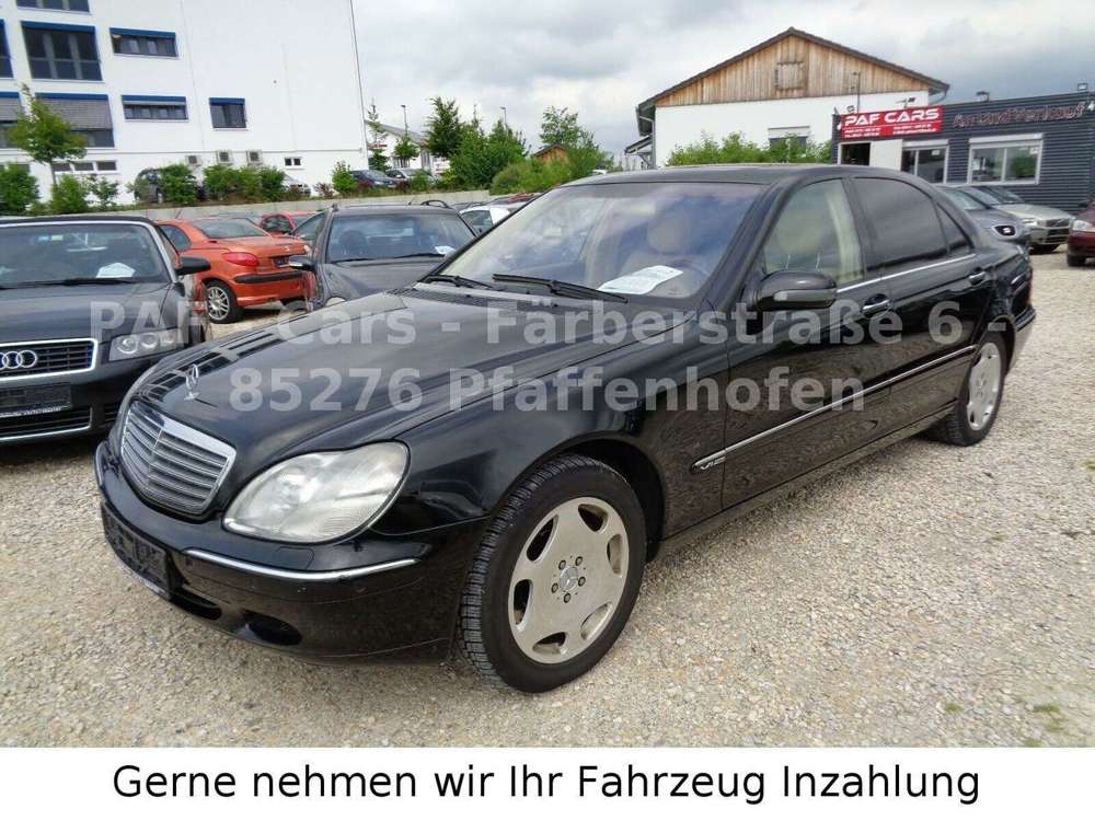 Mercedes-Benz S 600 Lang Lim. Tüv 10/22, Vollaustattung, Euro4