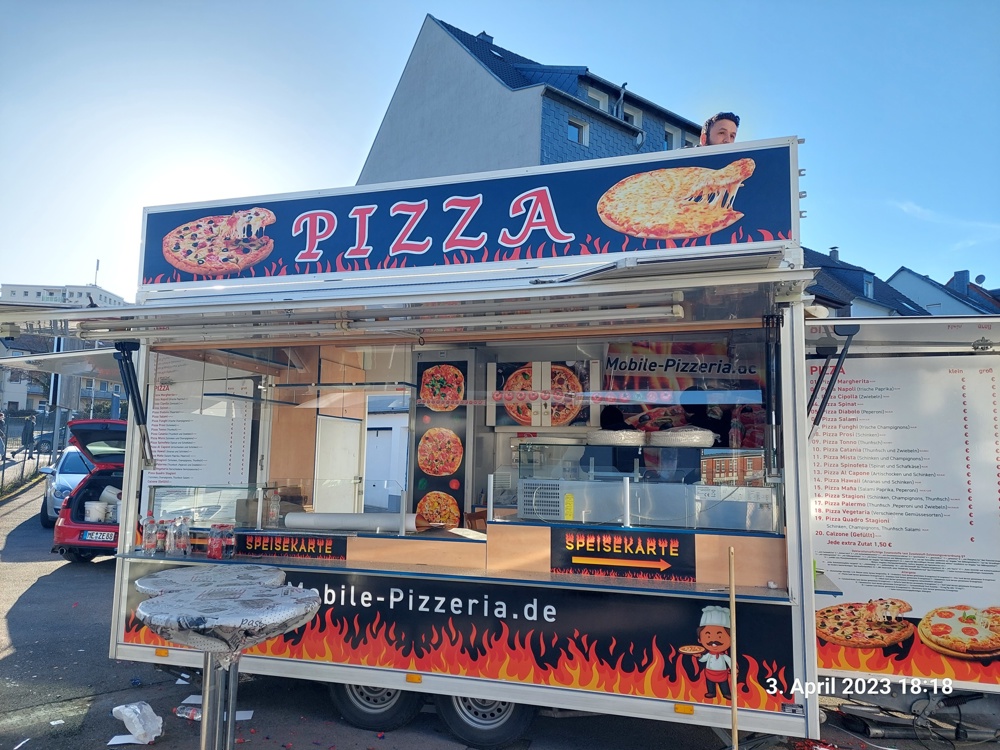 Pizza Foodtruck Catering Imbiss mieten Live-Cooking Partyservice