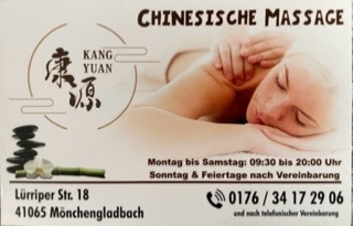 Chinesische Massage neue Masseurin