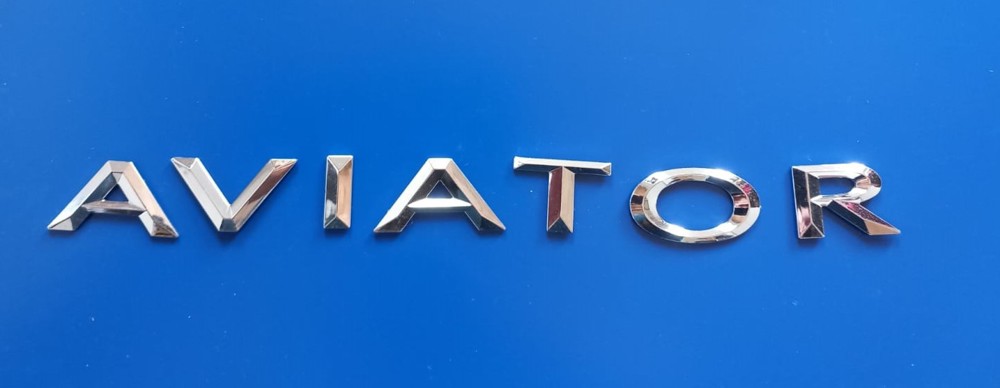 2003 05 Lincoln Aviator Emblem Buchstaben 