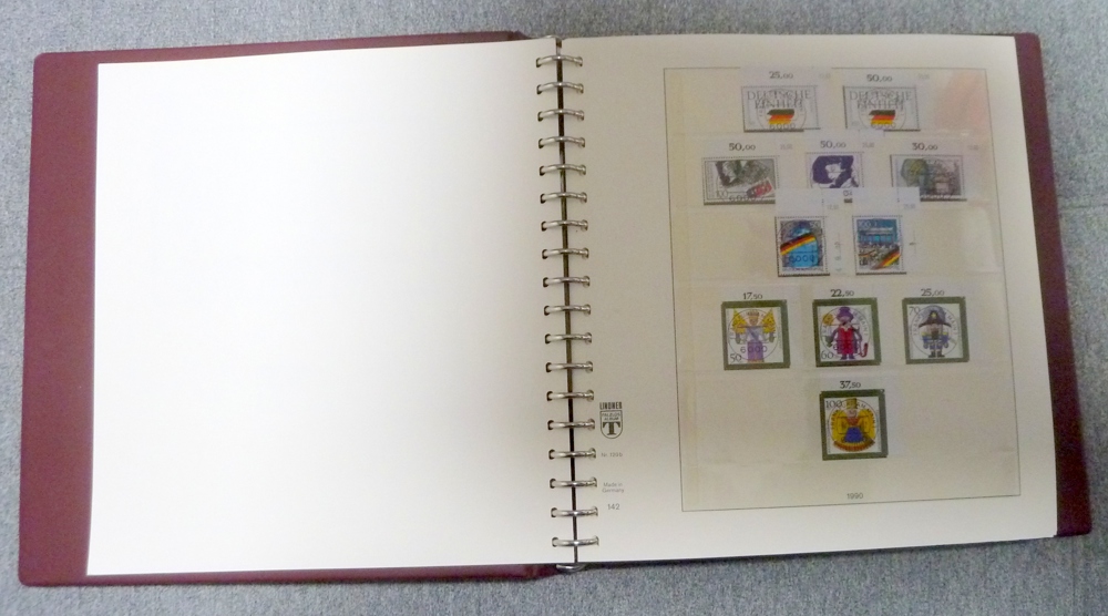Bund Sammlung komplett gestempelt 1990   1994 mit KBWZ