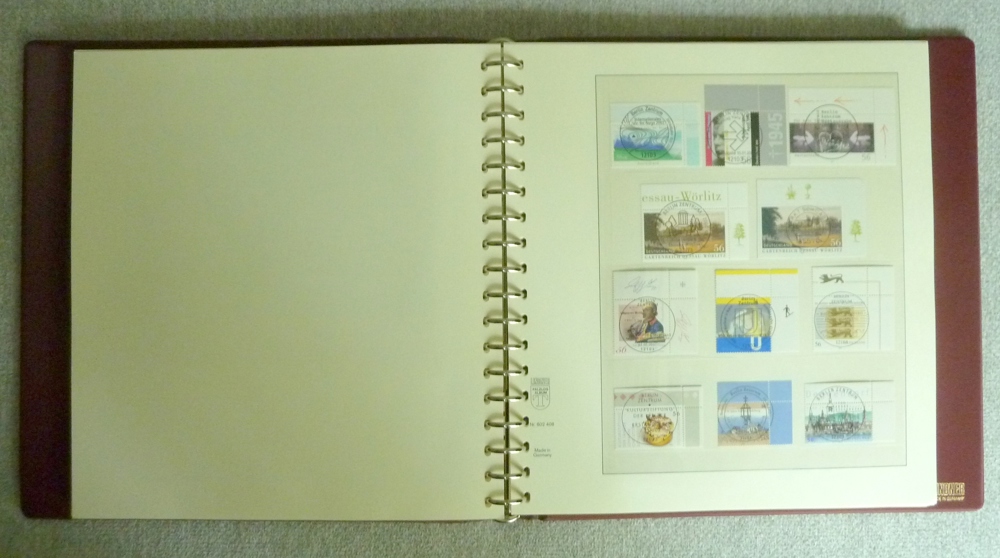 Bund Briefmarken Sammlung komplett gest. Jahrgang 2000   2003