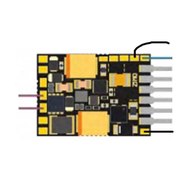 ZIMO Elektronik MS500N Sounddecoder St. NEM651 (nicht mfx) - NEU