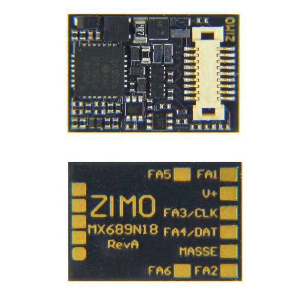 ZIMO Elektronik MX689N18 Funktionsdecoder DCC MM Next18 - NEU