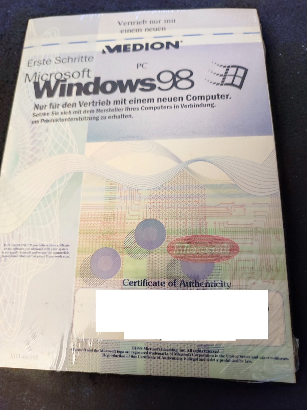 Microsoft Windows 98 und Microsoft Works (neu)