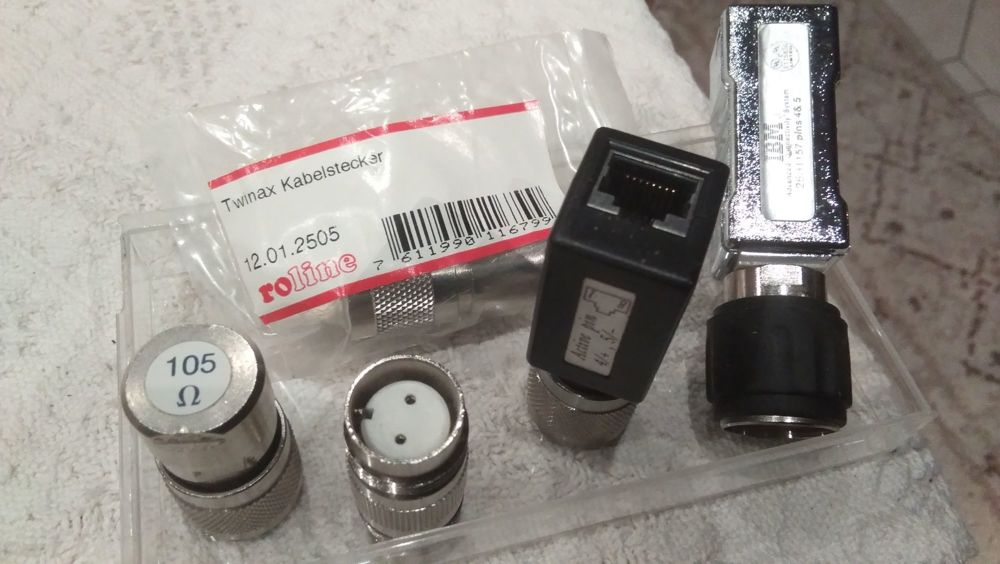 Twinax-Kabel konfektioniert für IBM-Systeme  34,  36, AS 400 usw.