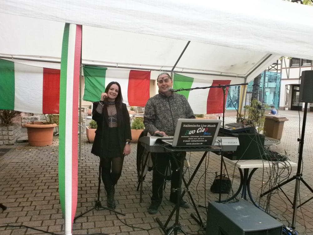 Band Noi duociao Italienisch Internationale Live Musik