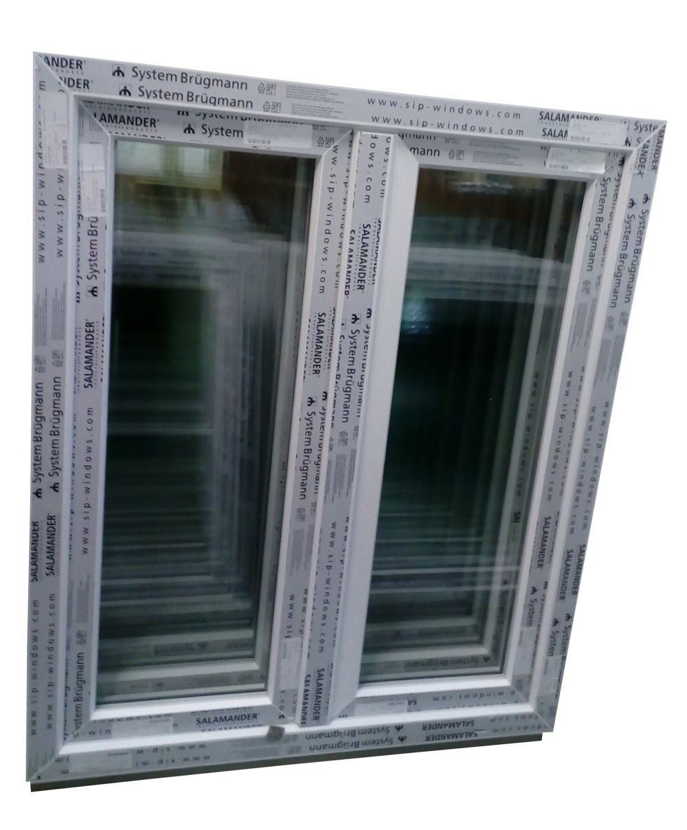 Kunststofffenster, Fenster auf Lager abholbar 100x120 cm 2-flg.