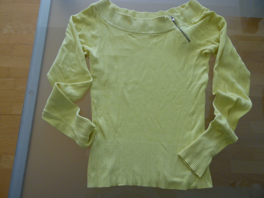 Damen Pulover gelb XS