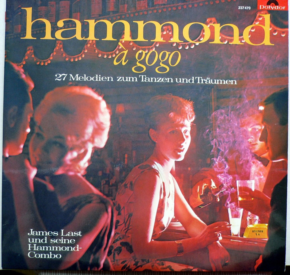 Schallplatten:  5 x  Hammond- Strato Orgel