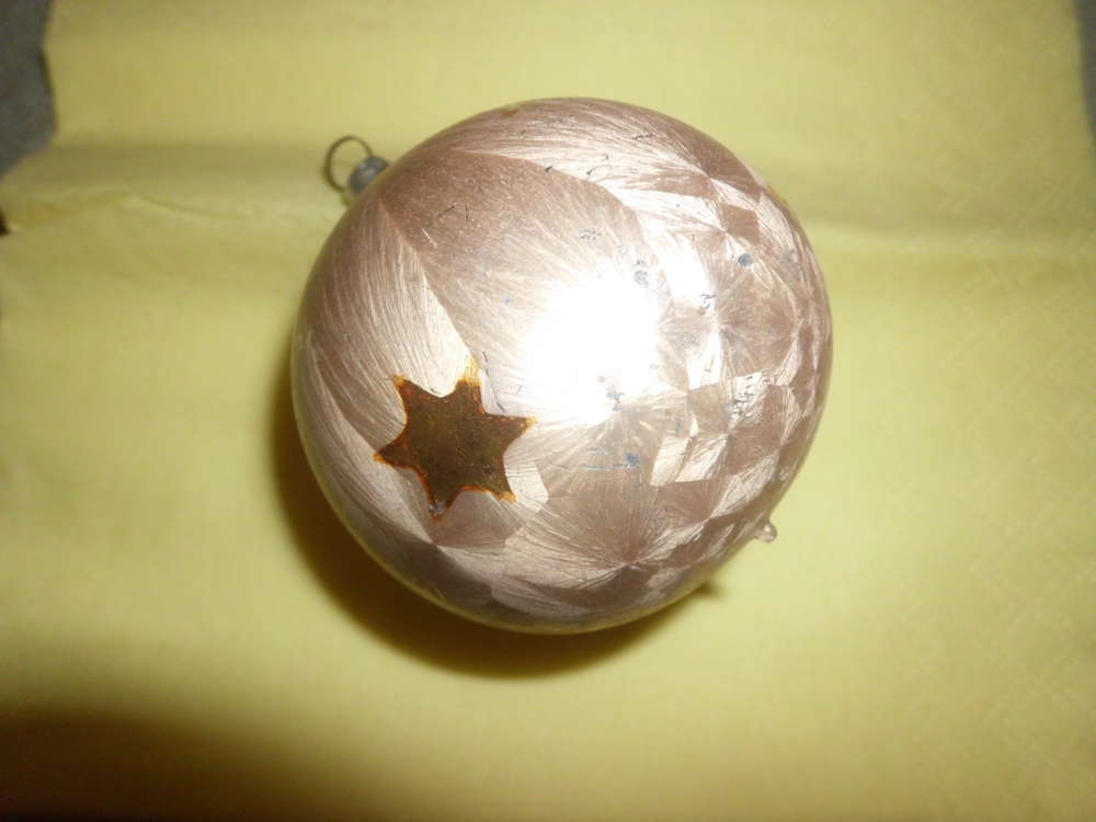 Vintage  Weihnachtskugel 60er Jahre