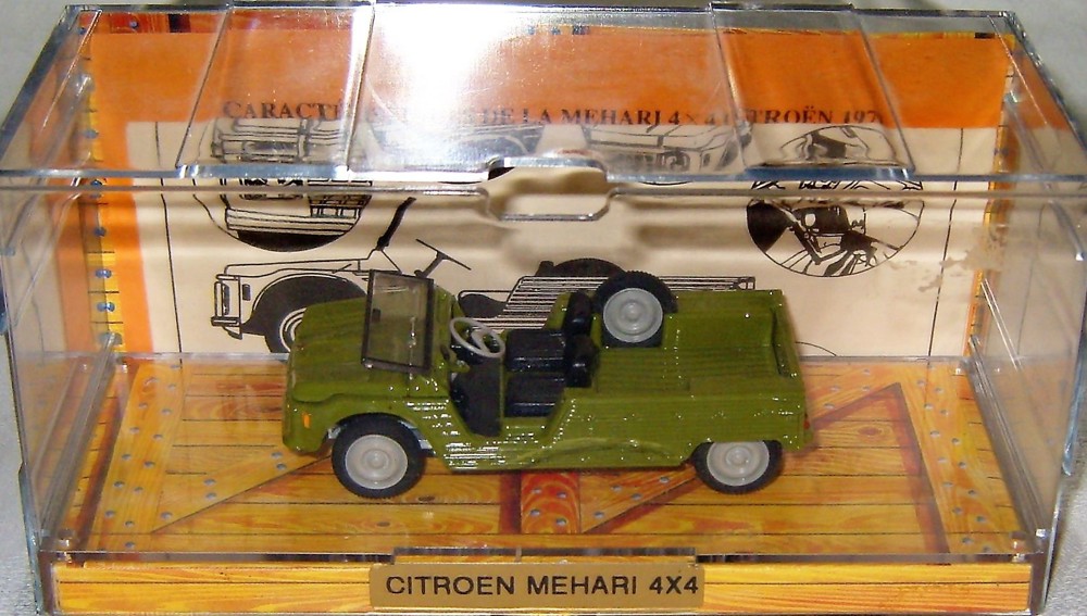  Citroen Mehari olivgrün 4X4 Modell Norev OVP 1:43