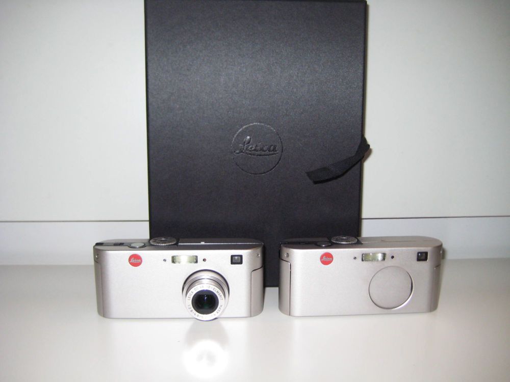 Leica d lux 2x - silber - feiner zustand - leica akku - eur 975