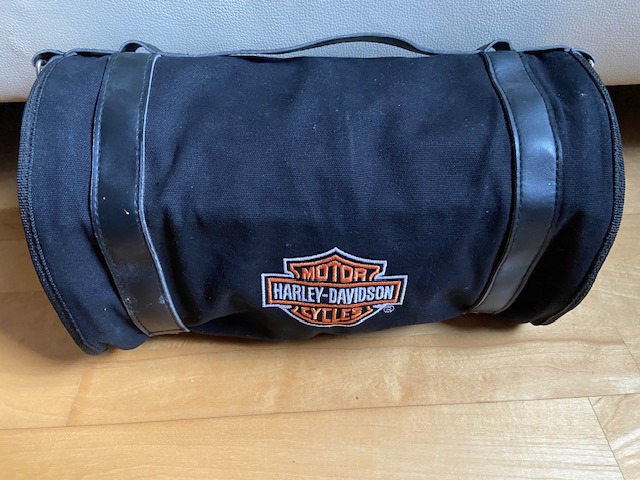 Harley Davidson 8 Pocket Roll Up Travel Gepäckrolle