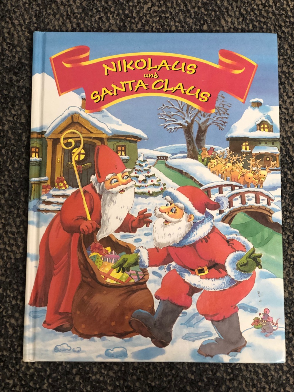 Tolles Buch: Nikolaus und Santa Claus | Erzählt von Christine Rettl