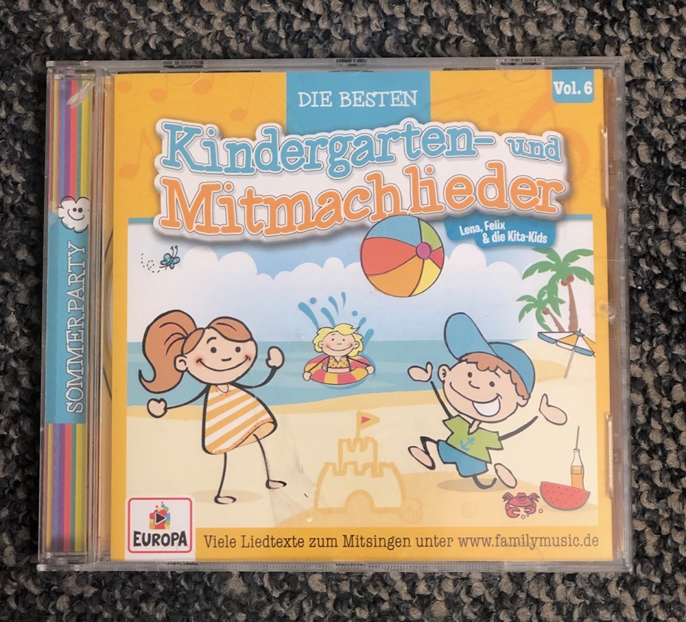 Die besten Kindergarten-und Mitmachlieder,Vol.6 von Lena,F... | CD 