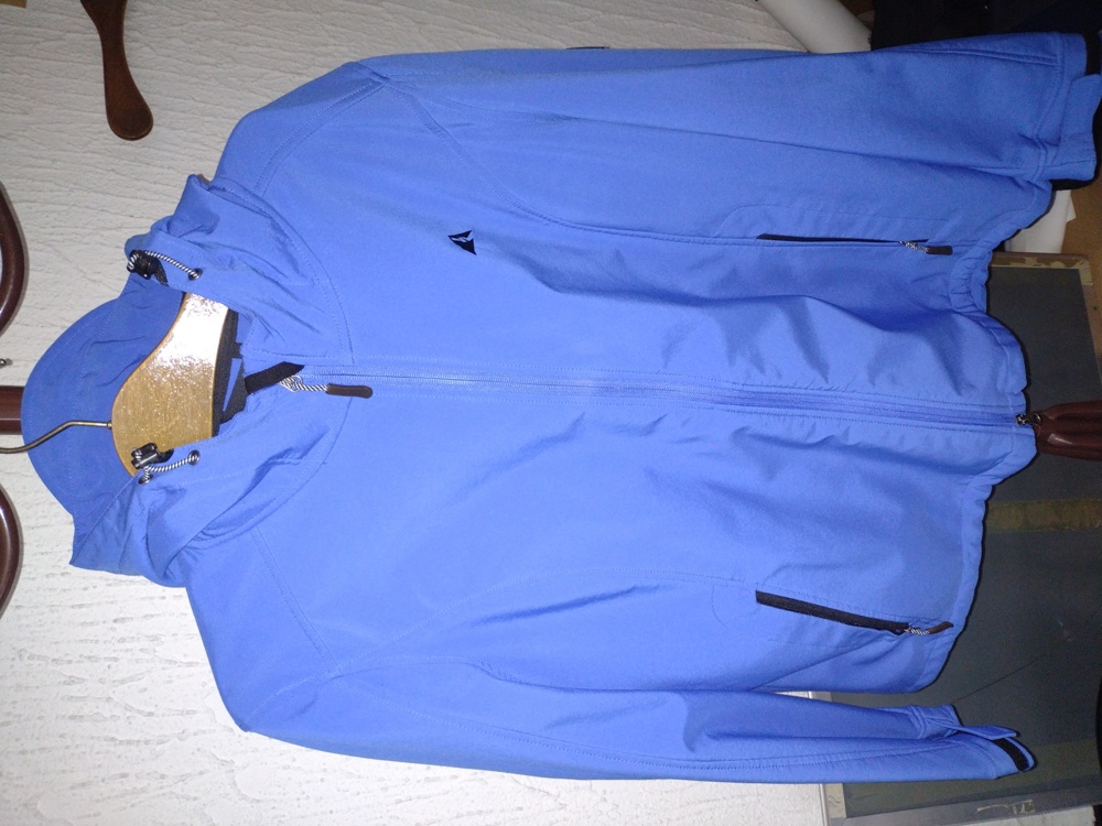 Softshell Jacke blau Damen Rodeo Tecwear Outdoor Gr. 48 Waterproof