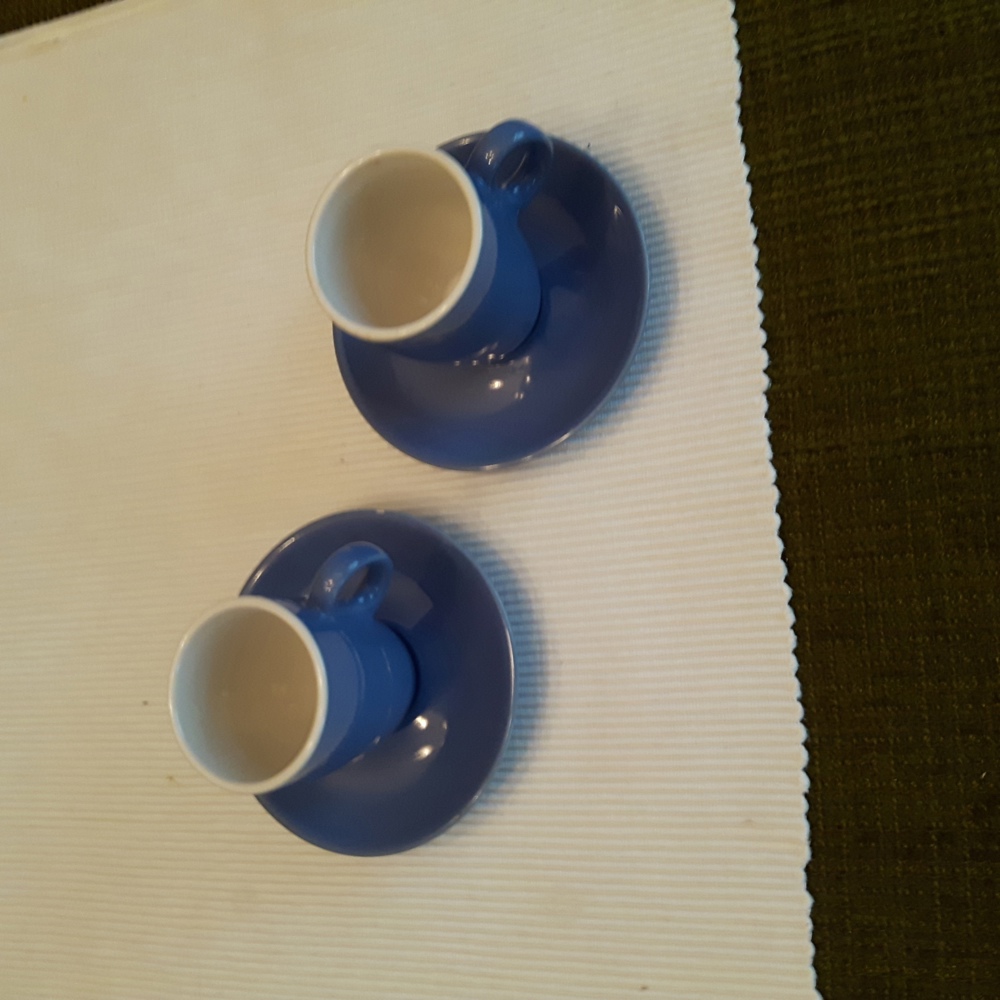 Espresso Tassen blau 