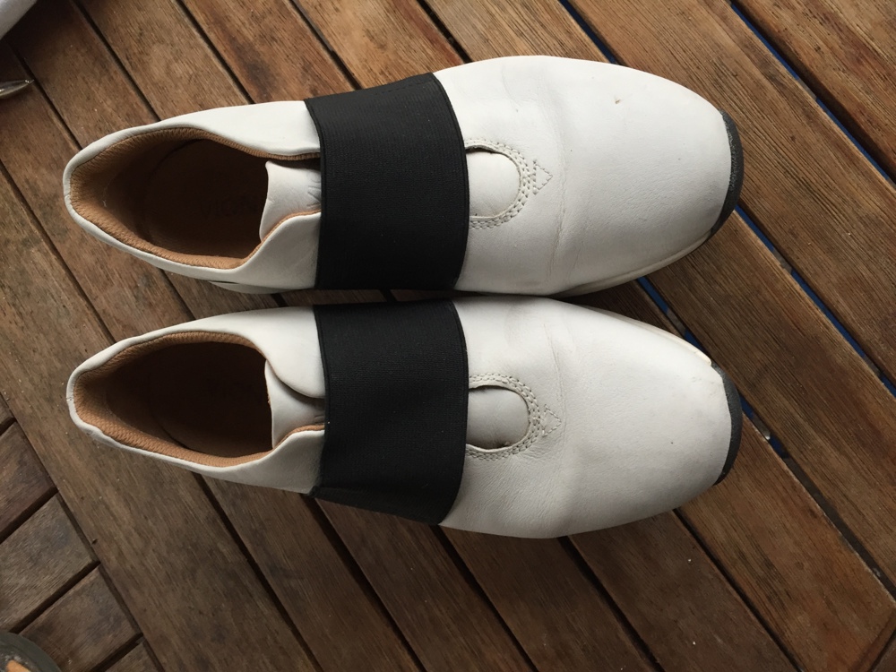 Damen-Sneaker, Gr. 41, cremeweiß, Marke "VIONIC", 2x kurz getragen
