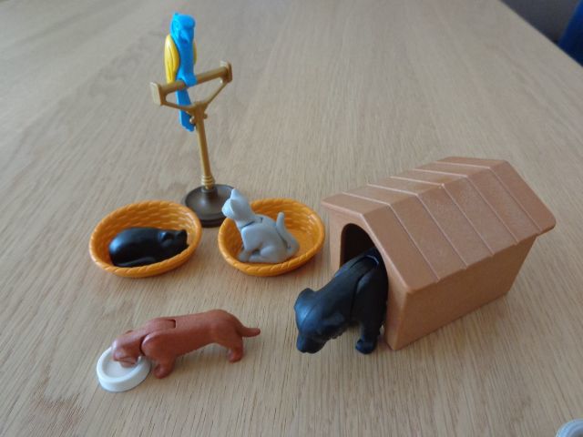 Spielzeug Playmobil - Haustiere mit div. Zubehör