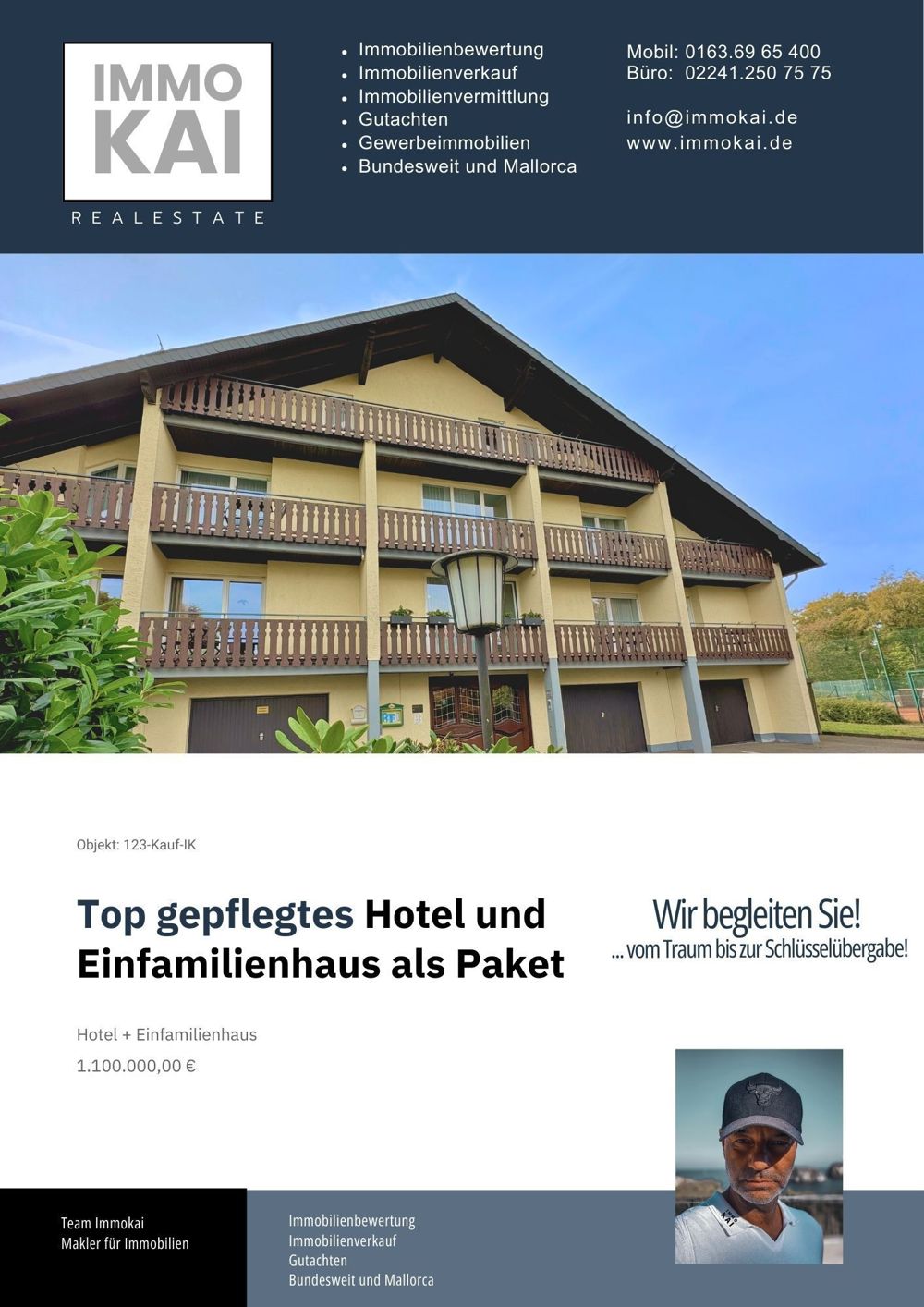 Top Angebot - 3 Sterne Hotel + EFH im schönen Hunsrück zwischen Boppard und Kastellauen