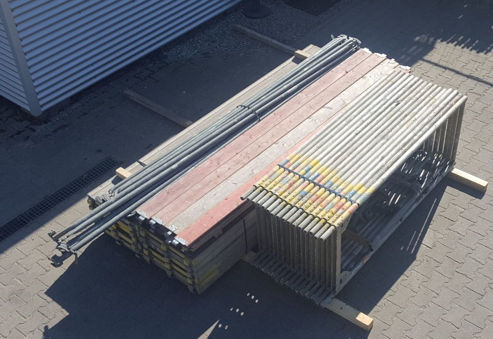 Alu Gerüst gebraucht kaufen Baugerüst ca. 98m  Layher Blitz Assco