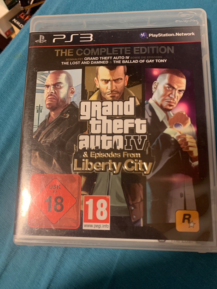 Gta 4 & Episodes from Liberty City The complete Edition Ps3 Cd noch neuwertig inkl. Karte Map