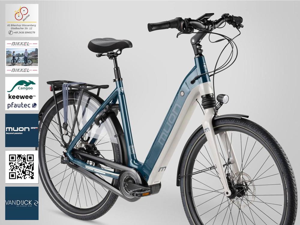 E-Bike Muon Invite RH 46- 56 655Wh InTubeAkku 80Nm Mittelmotor 28 Zoll